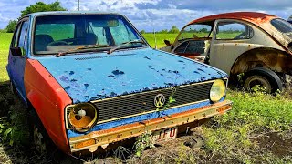 Will it Run and Drive after 9 Years Volkswagen Golf 1 mk1 [upl. by Rist]