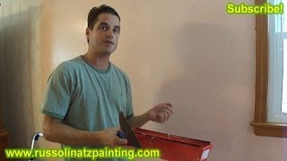 DIY How to remove Wallpaper Part 3  Drywall Repair amp Wall Preparation [upl. by Wesla86]