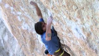 BD Athlete Sam Elias Makes First Ascent of American Hustle 514b in Oliana Spain [upl. by Marshall843]