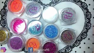 🌟Come usare i GLITTER  💅Creiamo un gel insieme  Makolina95 [upl. by Gilliam]