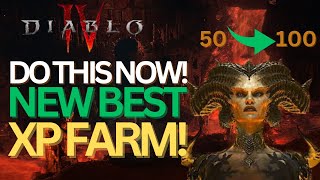 New Best way to Farm SOLO XP  Secret Tips Diablo 4 [upl. by Airlia161]