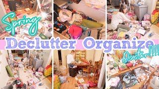 SPRING CLEAN  DECLUTTER AND ORGANIZE WITH ME  EXTREME DECLUTTERING DISASTER [upl. by Nya309]