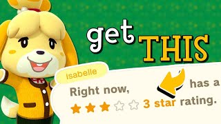 How to get a 3 star island in Animal Crossing New Horizons [upl. by Lebazej]