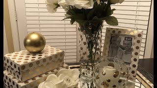 Dollar Tree DIY  Kate Spade Inspired Home Decor [upl. by Leamse418]