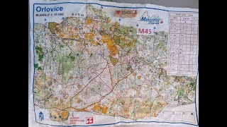 BrOC Stage 2 Orlovice Gazul long distance orienteering 7 October 2023 [upl. by Eimia164]