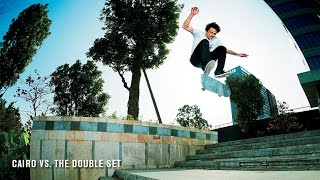 Cairo Vs The Double Set  TransWorld SKATEboarding [upl. by Regnig]