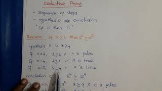 Theory of Computation Deductive Proof [upl. by Erdman]