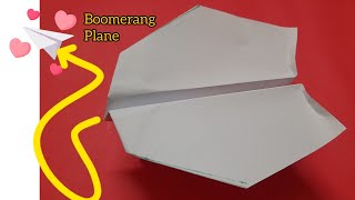 plane banane how to make paper planeboomerang plane aeroplane banana paper plane aeroplane [upl. by Elizabeth550]