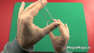 RIng and chain magic trick revealed [upl. by Aurea]