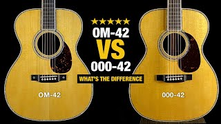 Martin 00042 vs OM42 – Whats the Difference [upl. by Mulford31]