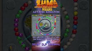 250 Million Points Reached on SunGod 8152 Spiral  Zuma Deluxe 32Bit DLP Original Shorts [upl. by Olleina]