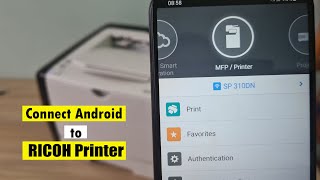 How to Add RICOH Printer To Android Phone [upl. by Myrna]