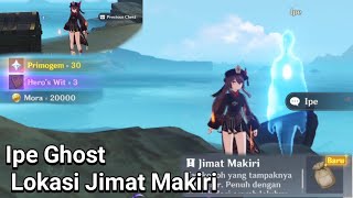 Ipe Ghost  Lokasi Jimat Makiri  Precious Chest  Tsurumi Island Genshin Impact [upl. by Otineb]