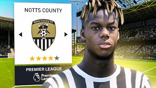 FC 24 NOTTS COUNTY CAREER MODE  7 BIG SHOES TO FILL [upl. by Fanestil]