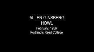 quotHowlquot read by Allen Ginsberg 1975 [upl. by Fisher]