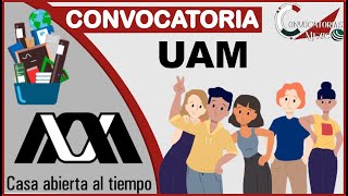 Convocatoria Universidad Autónoma Metropolitana 20222023  Beneficios REQUISITOS Documentacion [upl. by Baum]