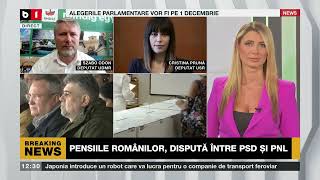 C PRUNĂ USR ȘI SZ ODON UDMR DESPRE PENSII ȘI ALEGERIȘtiri B1TV4 iulie 2024 [upl. by Neelrac315]