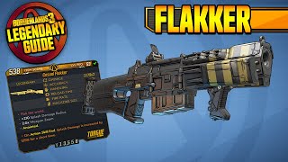 FLAKKER  Legendary Item Guide Borderlands 3 [upl. by Grady]