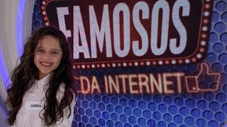 Aisha dubladora no Famosos da Internet  Programa Eliana 100823 [upl. by Maida]