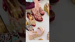 Collection 🔥👌of bridal style sandel l👠 heelscollection fashion sandals trending viral ytshorts [upl. by Sera717]