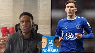 James Garner was outstanding for Everton v Nottingham Forest  The 2 Robbies Podcast  NBC Sports [upl. by Michella]