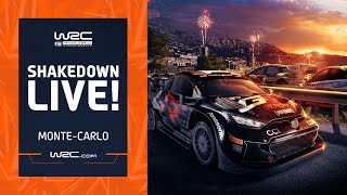 🔴 Shakedown LIVE  WRC Rallye MonteCarlo 2024 [upl. by Carrelli]