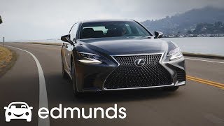 2018 Lexus LS 500 Review  Test Drive  Edmunds [upl. by Novahc]