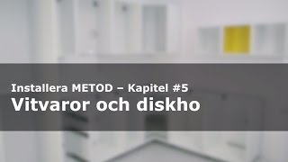 Installera IKEA METOD kök kapitel 5  Vitvaror och diskho [upl. by Domash234]