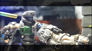 ODST Firefight A Halo MegaconstruxMegablocks Stop Motion Animation [upl. by Ardnuyek]