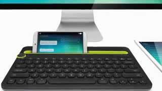 First Setup of the Logitech K480 MultiDevice Keyboard [upl. by Daune]