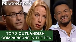 Top 3 Outlandish Comparisons From Entrepreneurs  Dragons Den [upl. by Prochoras]