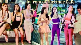 Thermae Cafe Boom Boom Freelancers 2024  Thermae Cafe Bangkok Soi 4 Bangkok Nightlife Nana Plaza [upl. by Edwards]