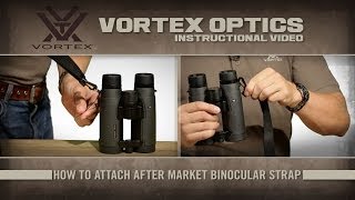 How To Attach An After Market Binocular Strap [upl. by Idnas]