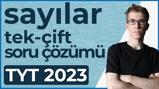 7 Sayılarda TEK ve ÇİFT Kavramı Soru Çözümü [upl. by Yessydo423]