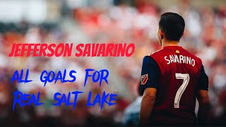 All of Jefferson Savarino’s goals for Real Salt Lake [upl. by Curson]