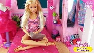 Мультик УТРО Барби в доме мечты Куклы игры для девочек Dreamhouse ♥ Barbie Original Toys [upl. by Depoliti]