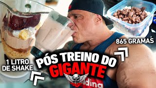 PÓS TREINO DE UM BODYBUILDERSem Cortes [upl. by Lyrret]