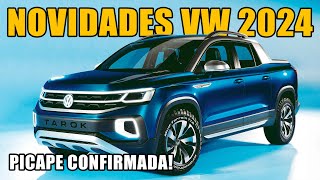 Volkswagen anuncia NOVIDADES para 2024 com picape CONFIRMADA [upl. by Ailicec704]