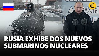 VLADIMIR PUTIN así son los nuevos SUBMARINOS NUCLEARES que incorporó a su flota  El Comercio [upl. by Godewyn]