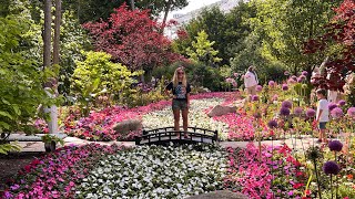 Mackinac Island In July Secret Garden Living River Proven Winners Signature Garden Bike Riding [upl. by Dixie]