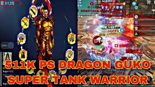 MIR4511K PS TOP 1 WARRIOR DRAGON GUKO SUPER TANK BUILD  STORMHOF VS FERARRI  MS10 BATTLE [upl. by Neyud]