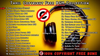 Tamil BGM Collection  Copyright Free BGM  Tamil Instrumental Music Collection  No copyright Music [upl. by Hock]