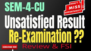 Sem 4 Unsatisfied Students  Apply ReExamination  Dont Miss  ReviewFSI GDTRoshanSir [upl. by Pavlov]