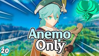 Venti will REVIVE my Anemo Only Account Forever Anemo Only [upl. by Corry]