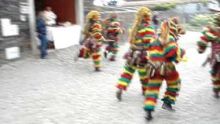 Caretos de Podence na festa do caldo  Quintandona [upl. by Orhtej]