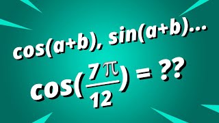 Formules daddition en trigonométrie cosab exercices corrigés [upl. by Grof]