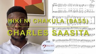 Hiki ni chakula BASS  Charles Saasita catholicmusic choir choirteacher [upl. by Ecirum]