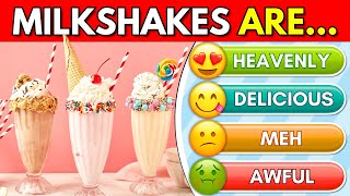 Tier List Rank Dessert from Heavenly to Awful 🥧📝  Sweet Treat Quiz [upl. by Koss]