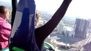 STRATOSPHERE LAS VEGAS X SCREAM RIDERS VIEW NOVEMBER 2011 [upl. by Howie617]