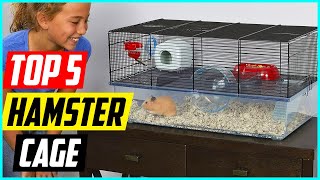 Top 5 Best Hamster Cage for 2024 [upl. by Bik]